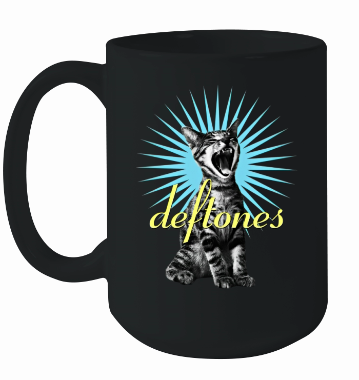 Deftones Band Adrenaline Cat Ceramic Mug