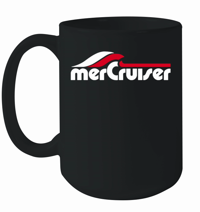Mercruiser Boating Boat Outboard New T-Shirt Ceramic Mug