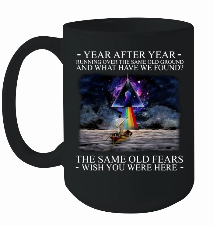 Wish You Were Here Delicate Sound Of Thunder Lyrics Pink Floyd shirt Ceramic Mug