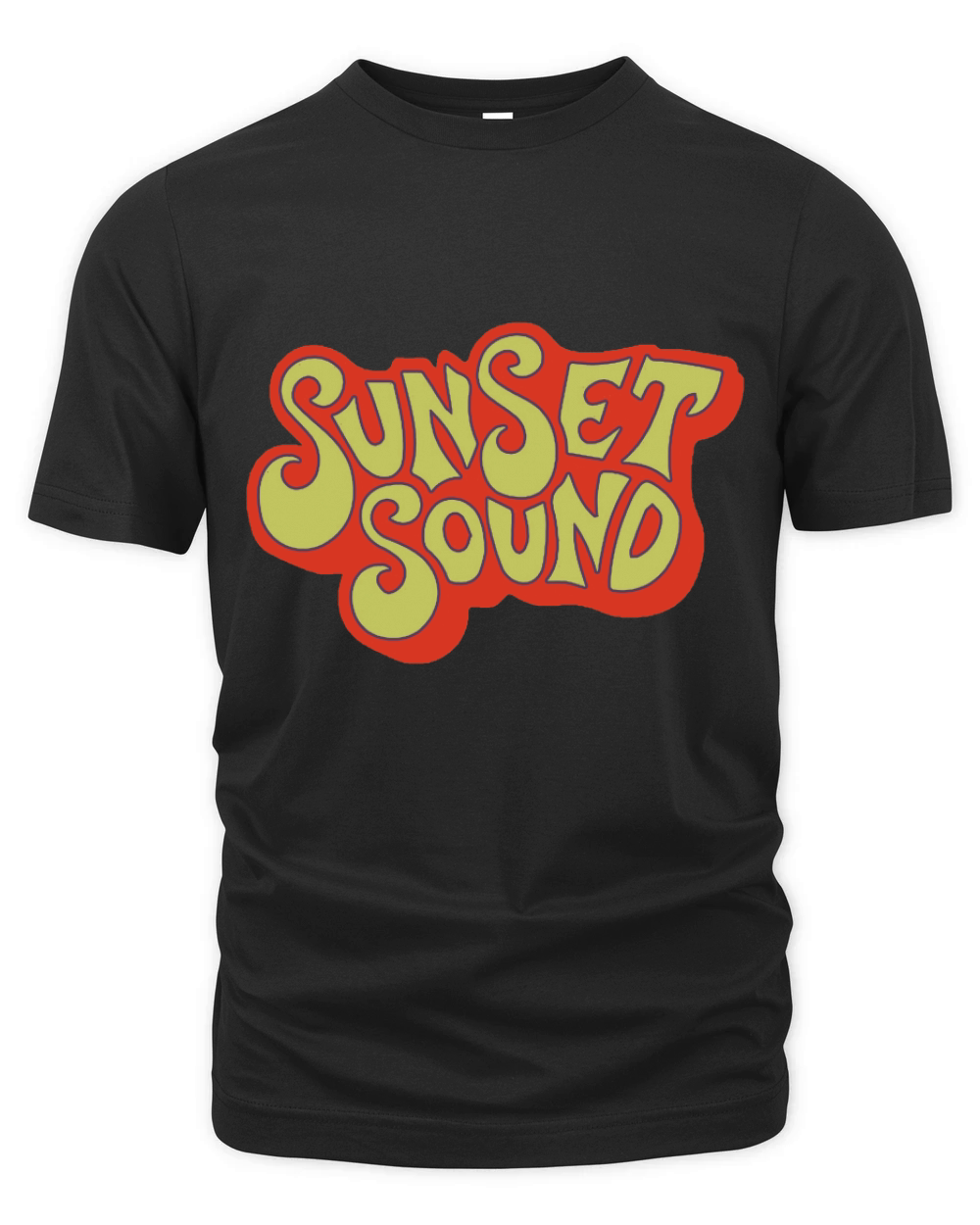 Classic Sunset Sound Logo T Organic Unisex T-shirt
