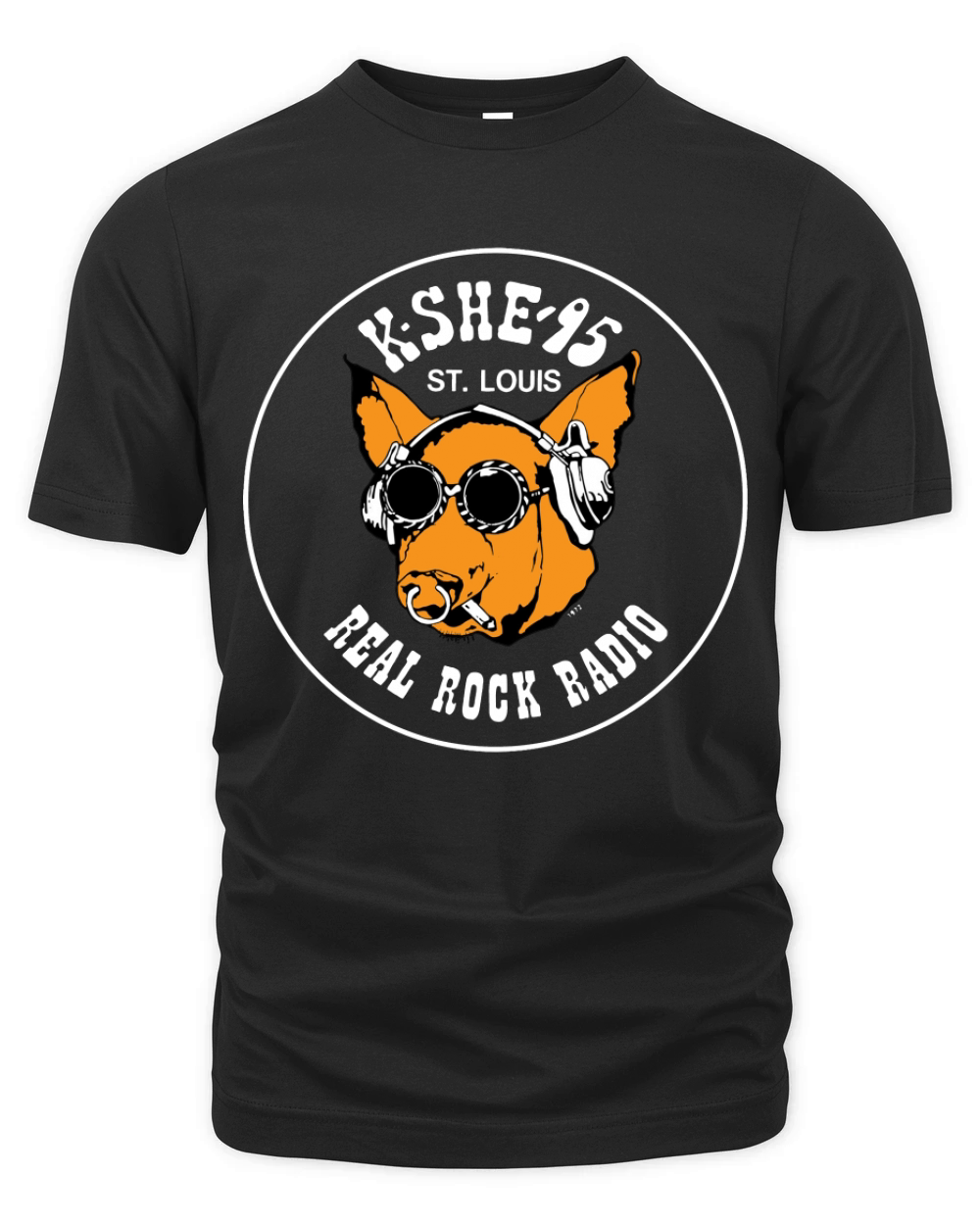 K SHE 95 Real Rock Radio Organic Unisex T-shirt