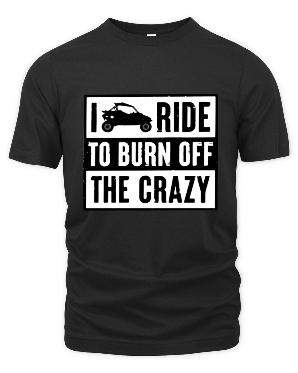 Polaris RZR I ride to burn off the crazy shirt Organic Unisex T-shirt