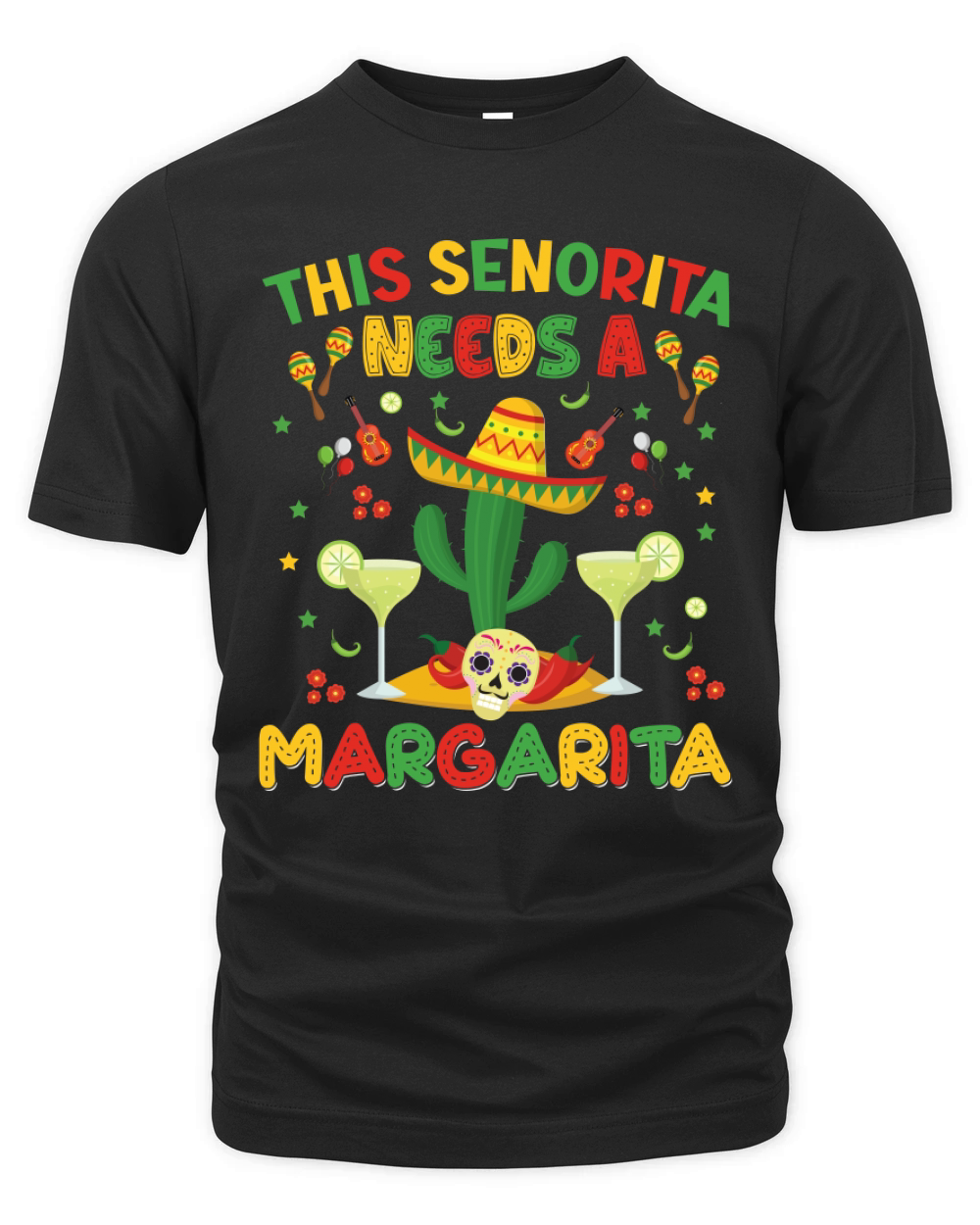 This senorita Cinco De Mayo Organic Unisex T-shirt