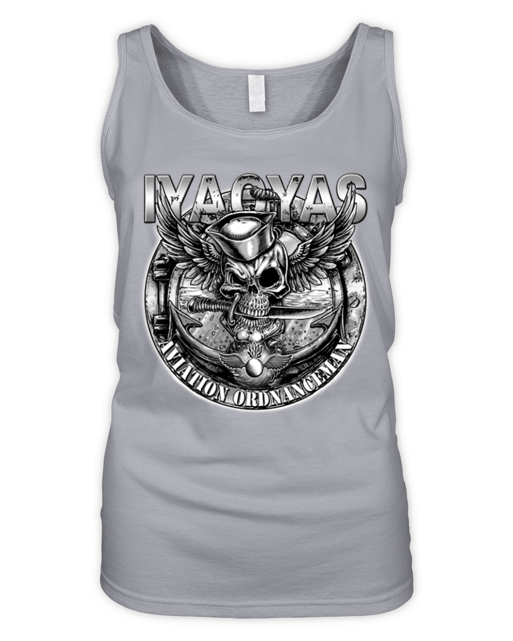 Aviation Ordnanceman IYAOYAS Military Tshirt Organic Women's Tank Top