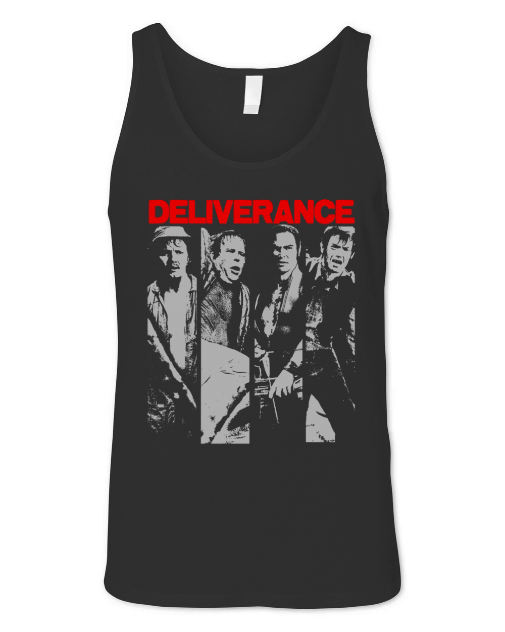 Deliverance by Jared Swart Based on The 1972 Film Classic Unisex Jersey Tank