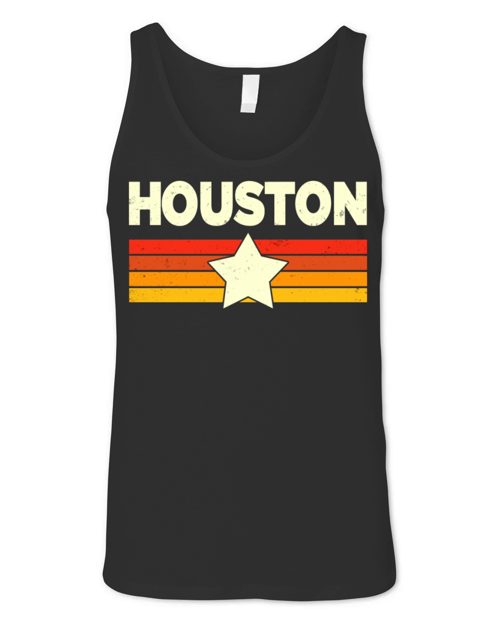 Houston Shirt Retro Vintage Houston Unisex Jersey Tank