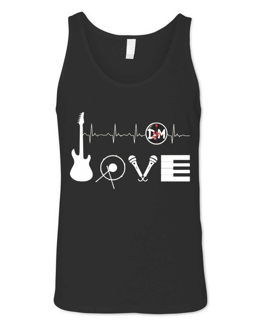 Love Depeche Mode Unisex Jersey Tank