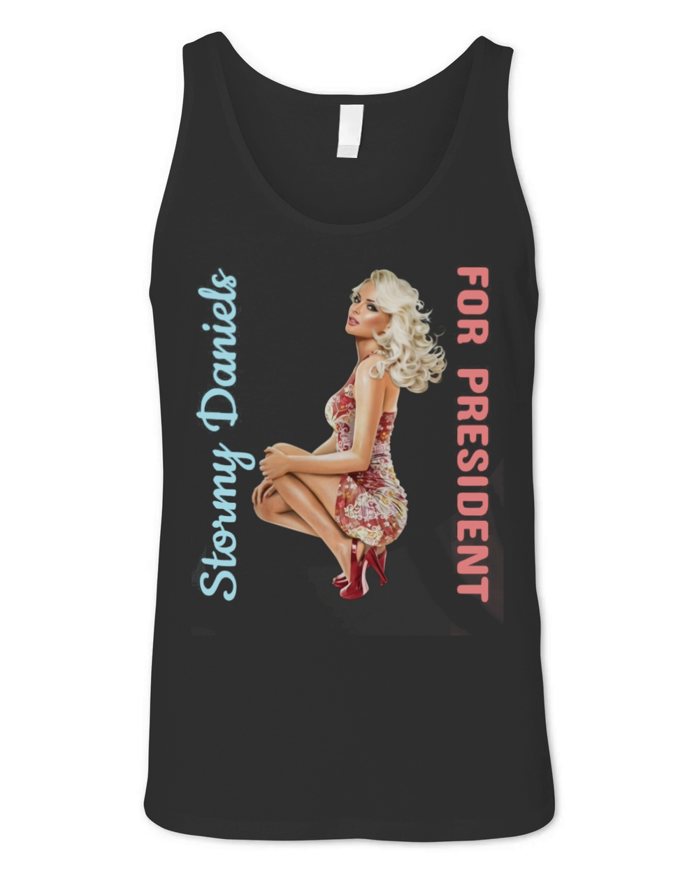 Stormy Daniels For President Unisex Jersey Tank
