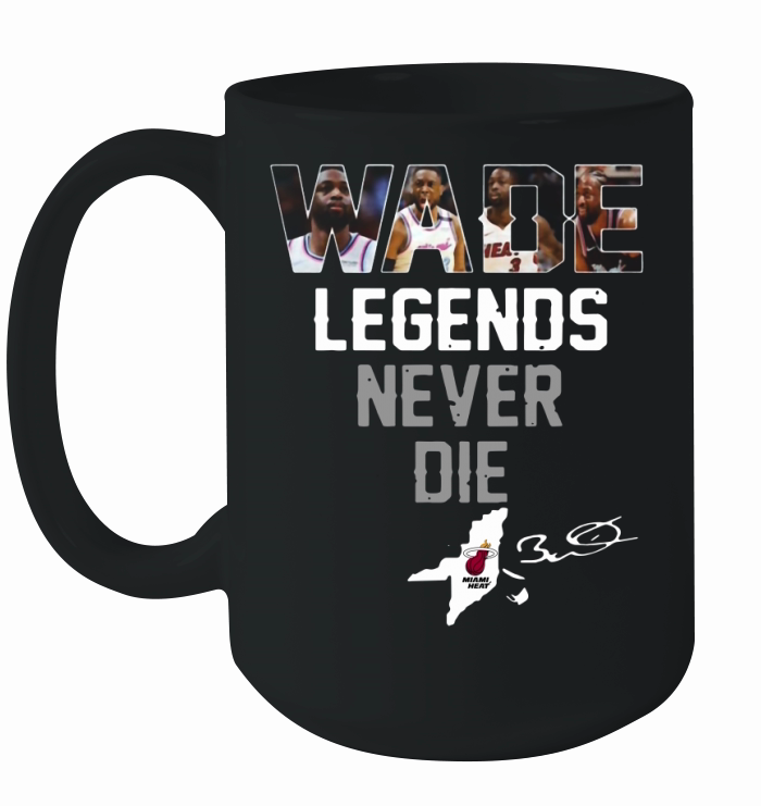 Dwyane Wade Legends Never Die Ceramic Mug