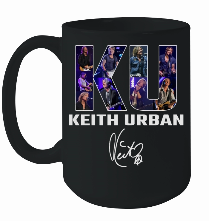 KU Keith Urban signature Ceramic Mug