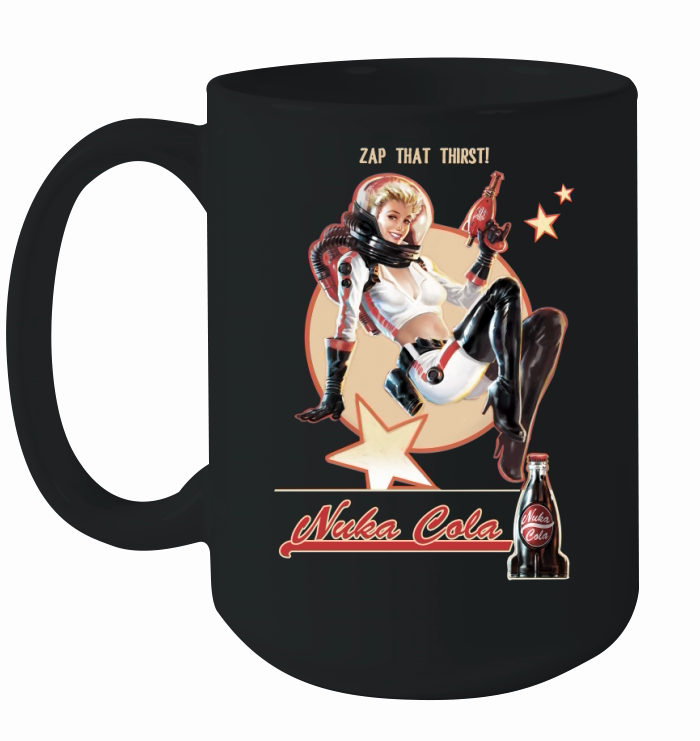Nuka-Cola pin-up shirt Ceramic Mug