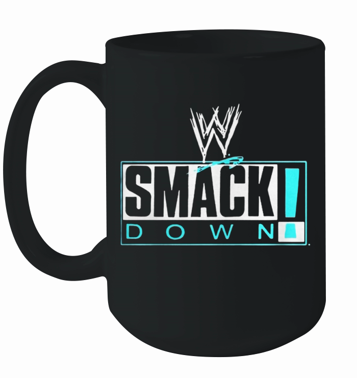 Official Wwe Smackdown logo shirt Ceramic Mug