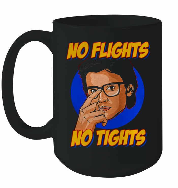 Tom Welling's No Flights, No Tights Ceramic Mug