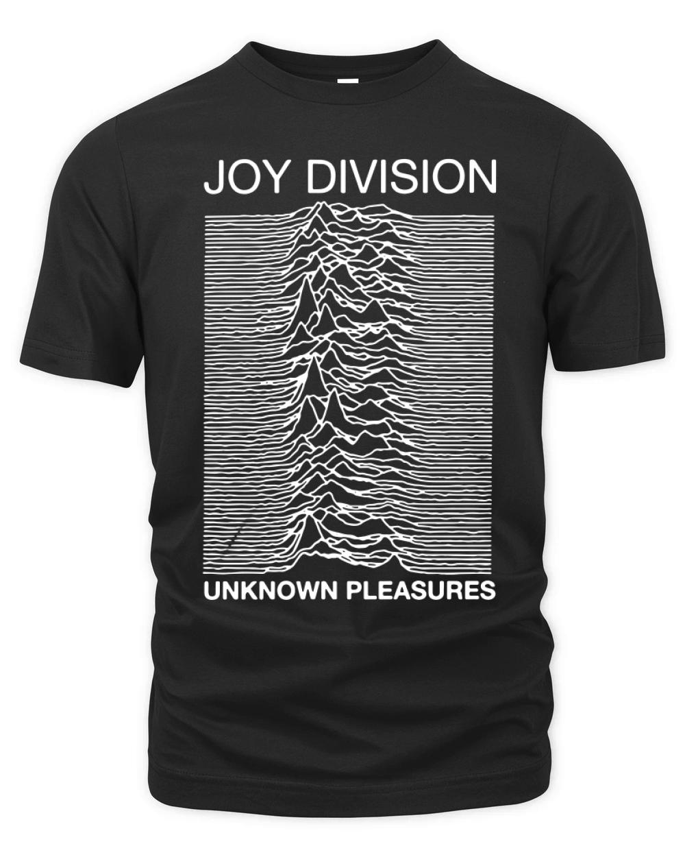 Joy Division Band  Unknown Pleasures Tshirt Organic Unisex T-shirt