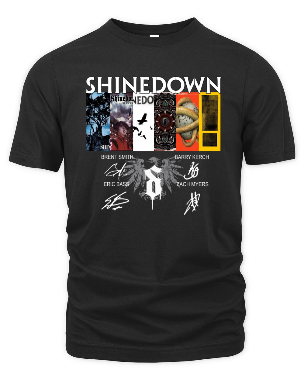 Shinedown 19th Anniversary 2001 2020 signature Organic Unisex T-shirt