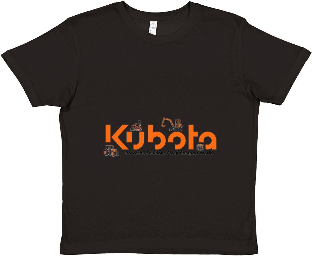 Kubota Tractor Premium Kids Crewneck T-shirt