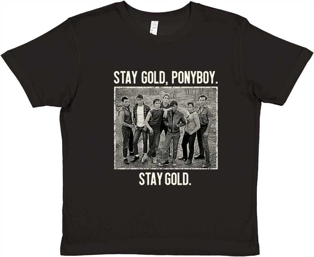 The Outsiders Stay gold ponyboy stay gold Premium Kids Crewneck T-shirt