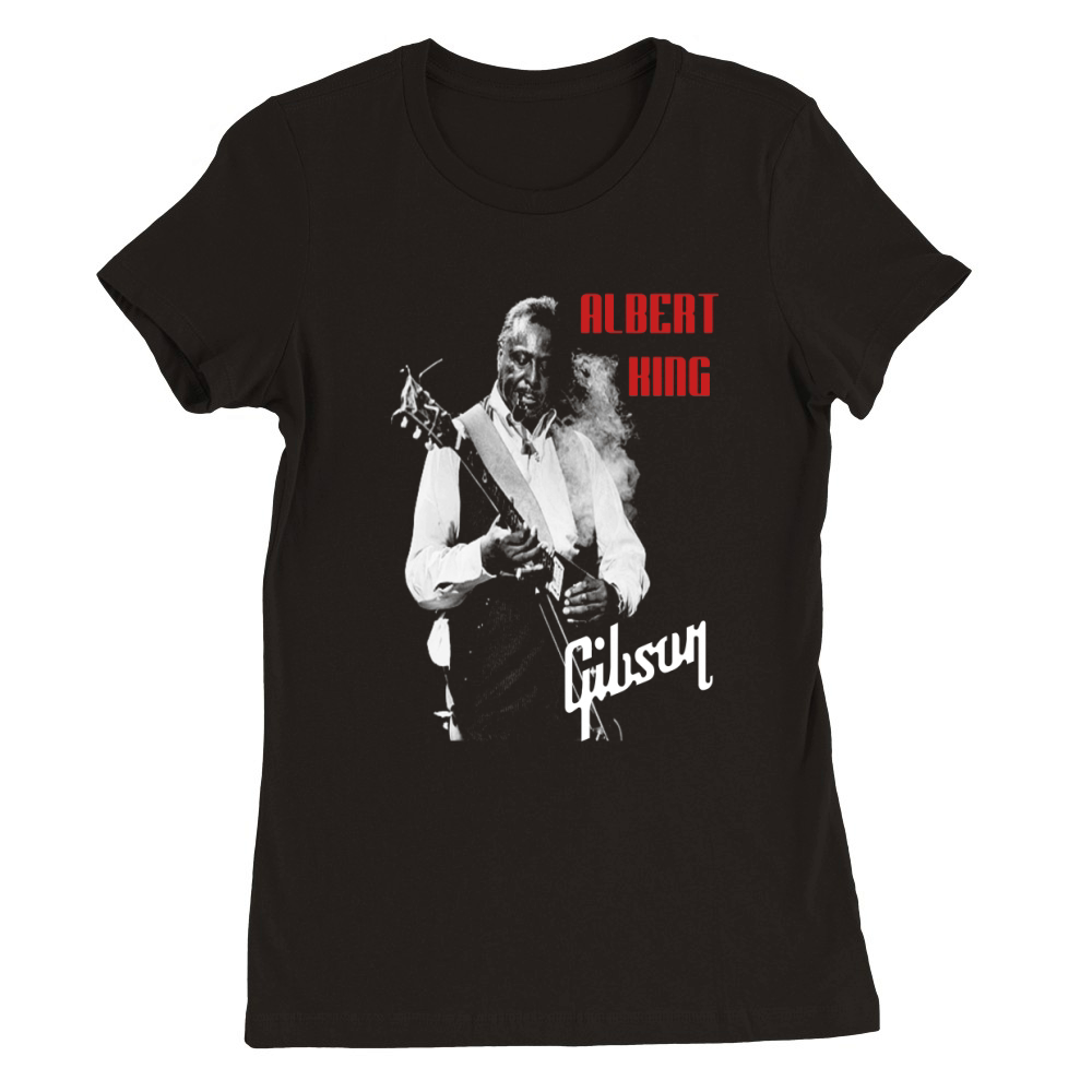 Albert King Gibsan Premium Womens Crewneck T-shirt