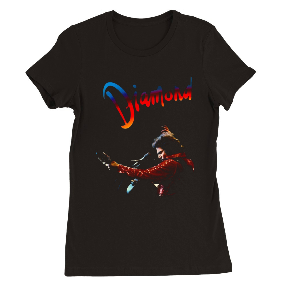 Neil Diamond musician Tshirt Premium Womens Crewneck T-shirt