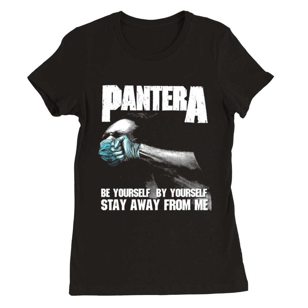Pantera Social Distancing Premium Womens Crewneck T-shirt