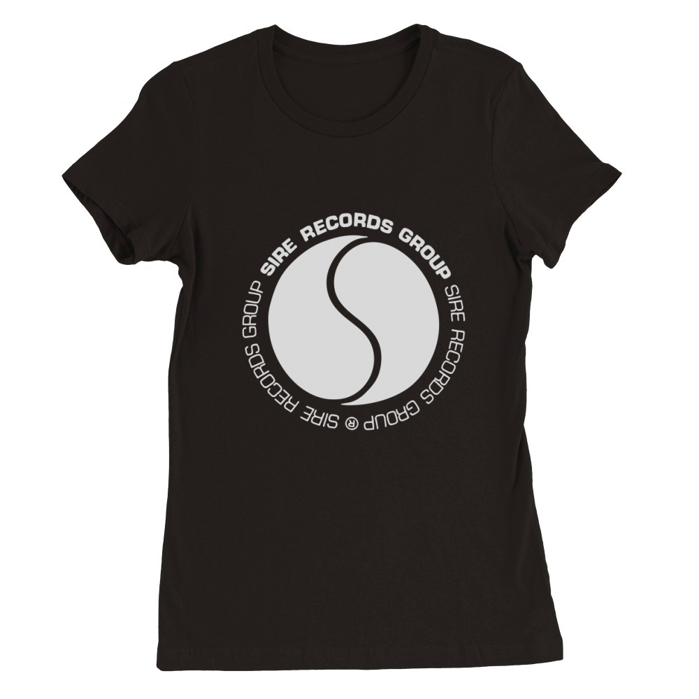 Sire Records Tshirt Premium Womens Crewneck T-shirt