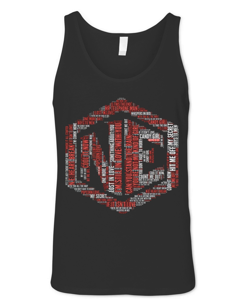 New Edition songs Unisex Jersey Tank