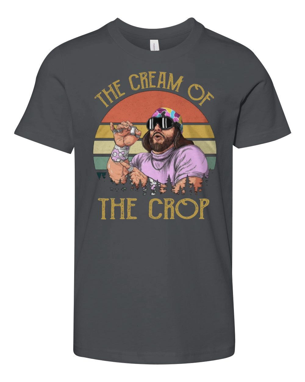 Randy Savage The cream of the crop vintage Macho Man shirt Youth Unisex Jersey Tee