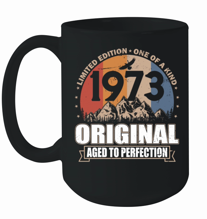 50th birthday vintage 1973 original 1973 Ceramic Mug