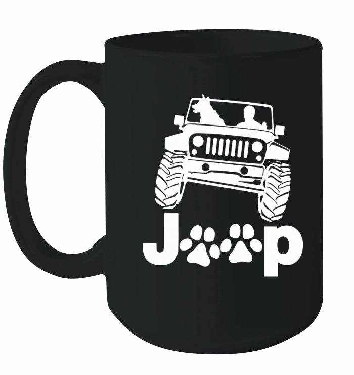 JEEP DOG Ceramic Mug