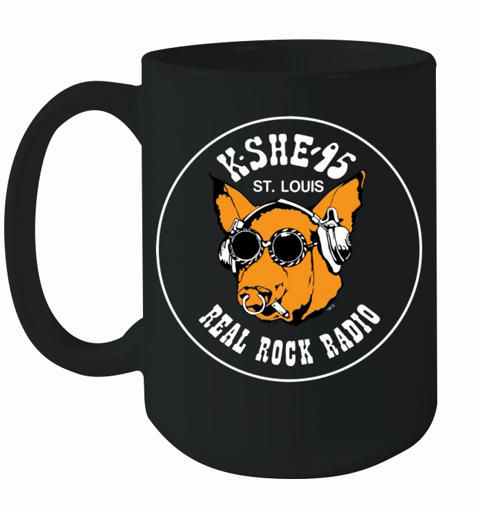 K-SHE 95 Real Rock Radio Ceramic Mug