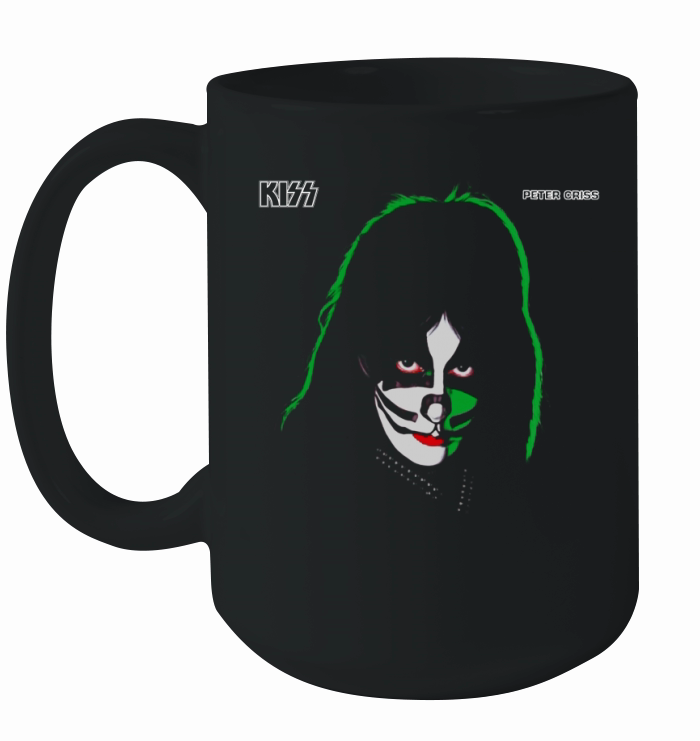 KISS  1978 Peter Criss TShirt Ceramic Mug