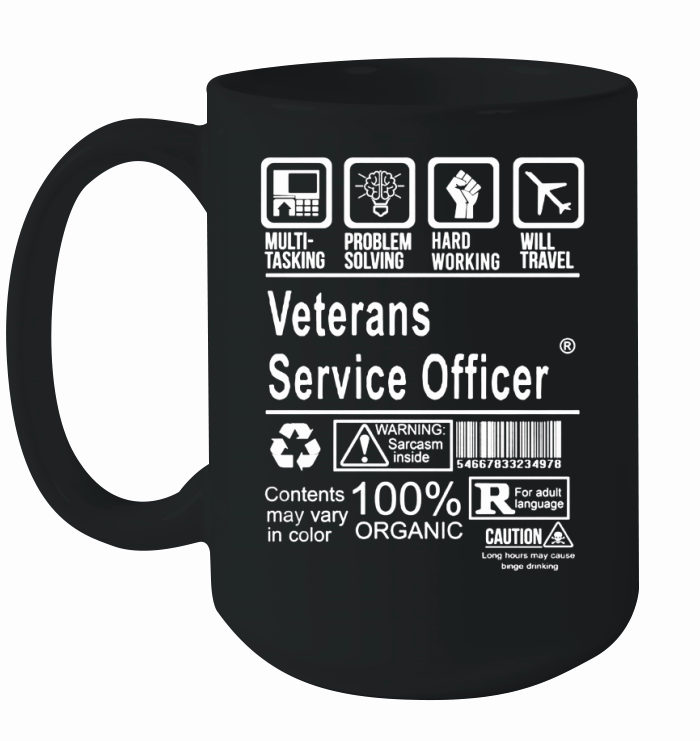 VETERANS SERVICE OFFICER Ceramic Mug