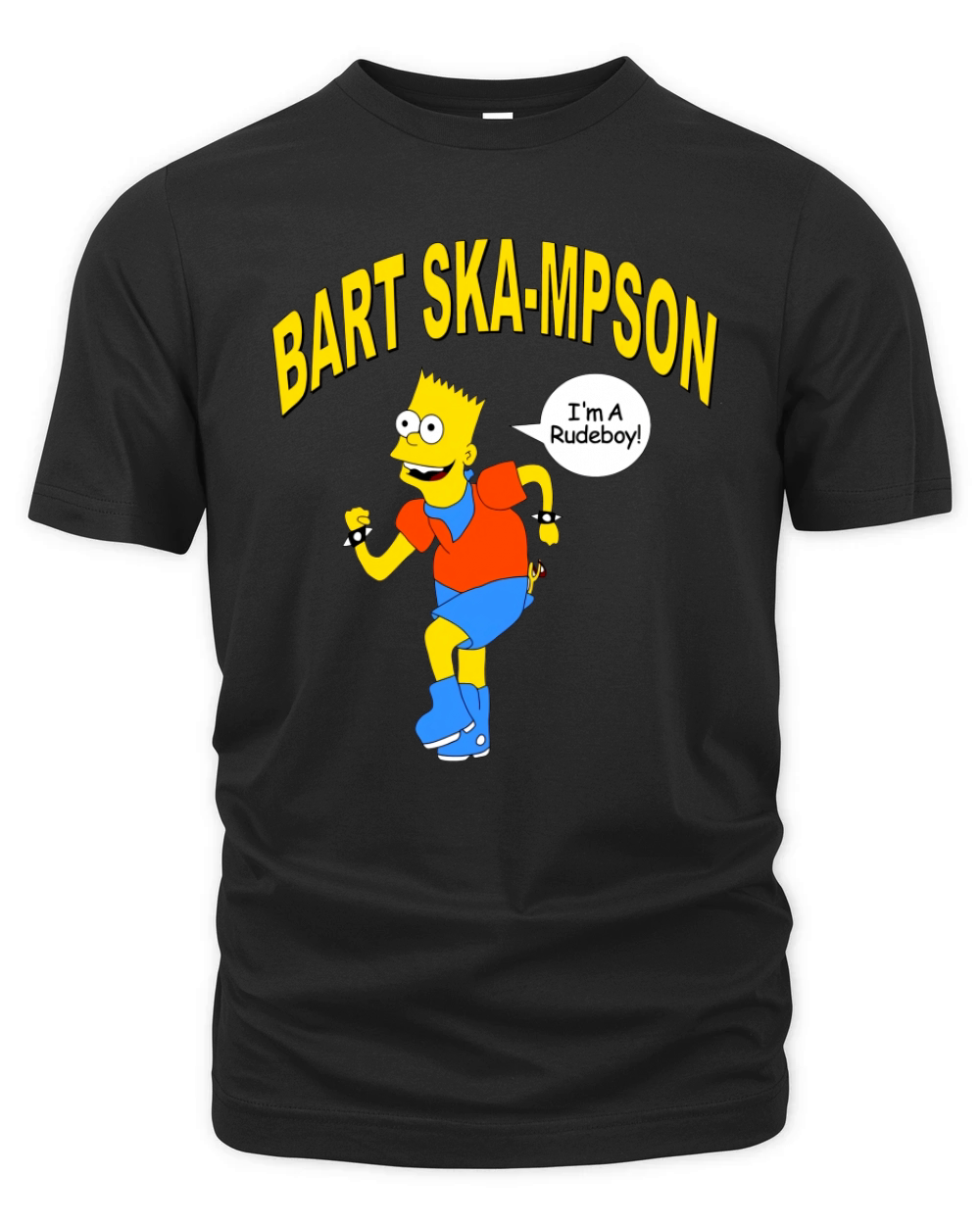 Bart Ska-Mpson T-Shirt Organic Unisex T-shirt