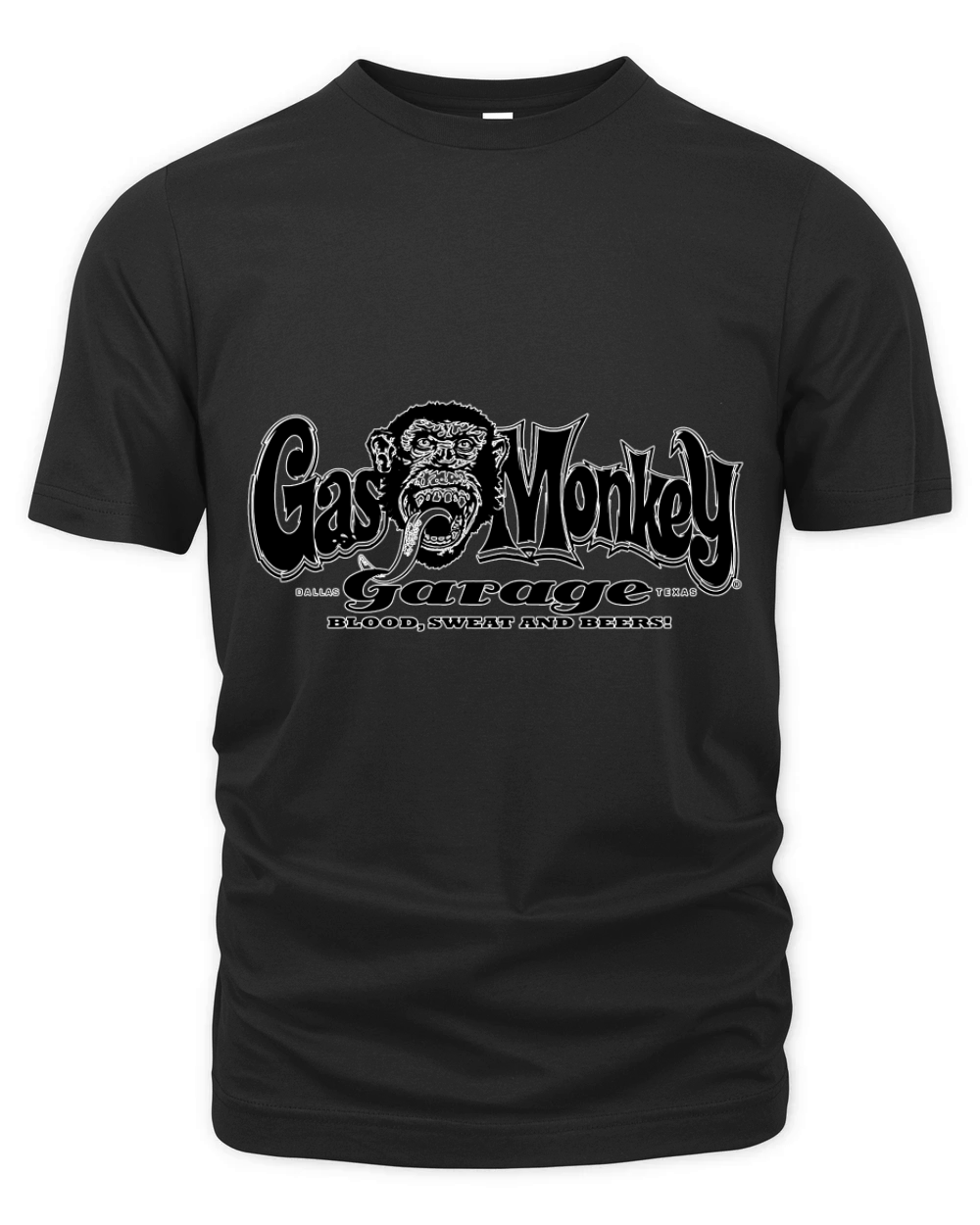 Gas Monkey Garage 3D Original Logo Organic Unisex T-shirt