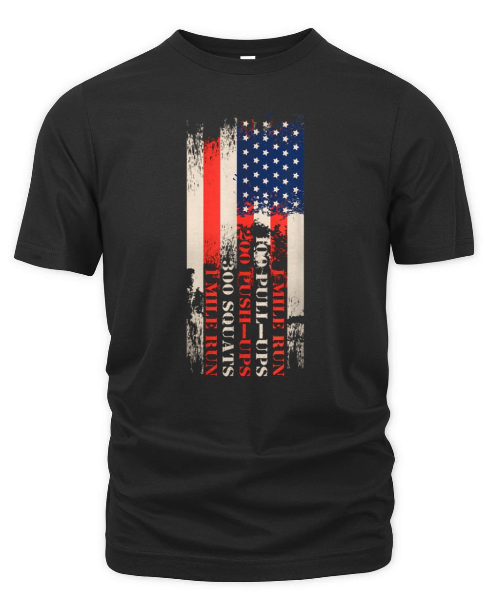 Memorial Day Murph Workout Organic Unisex T-shirt