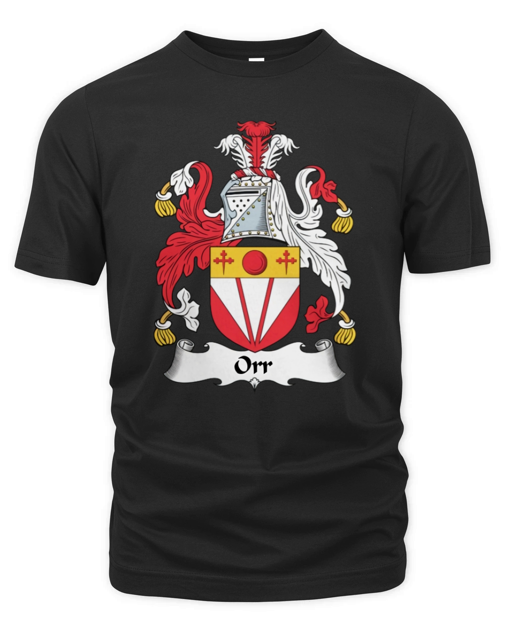 Orr Family Crest Scottish Family Crests Organic Unisex T-shirt