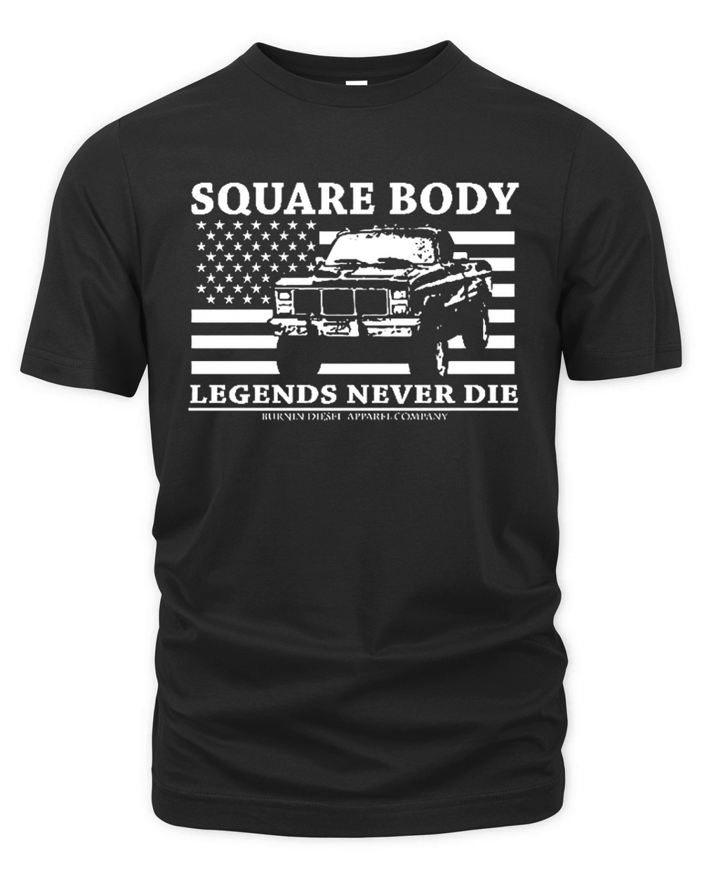 Square body legends never die Organic Unisex T-shirt