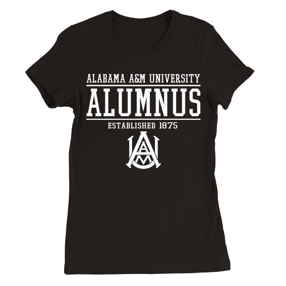 Alabama A&M University  Alumnus Premium Womens Crewneck T-shirt