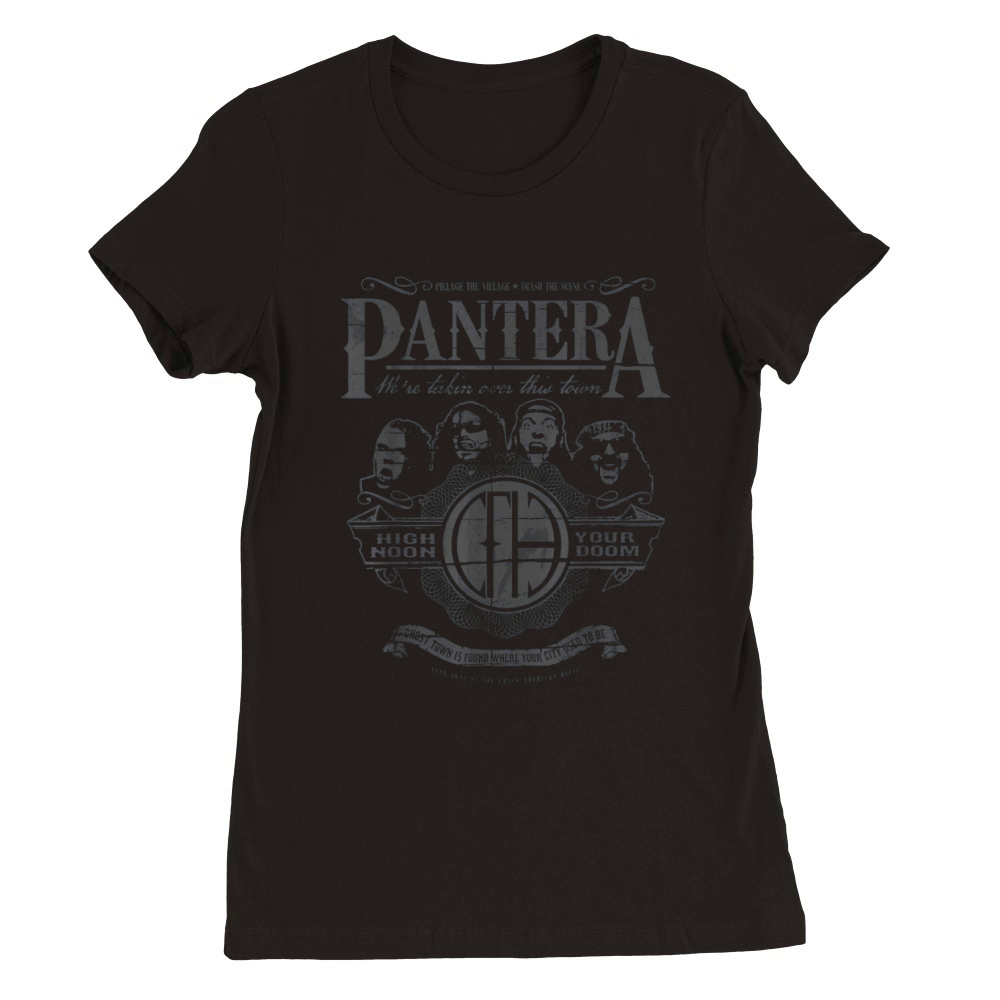 Pantera Official High Noon Premium Womens Crewneck T-shirt