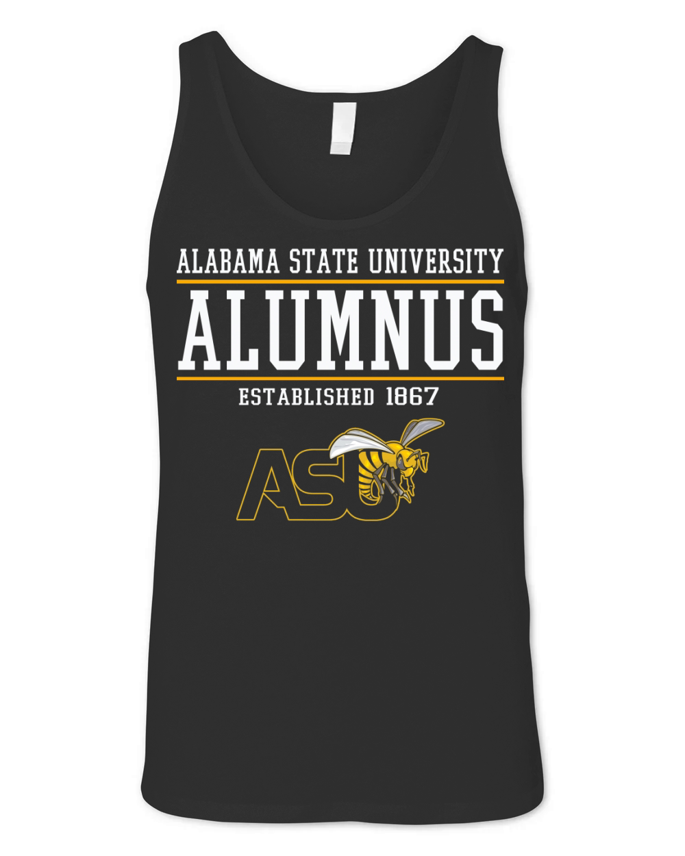 Alabama State University Alumnus Unisex Jersey Tank