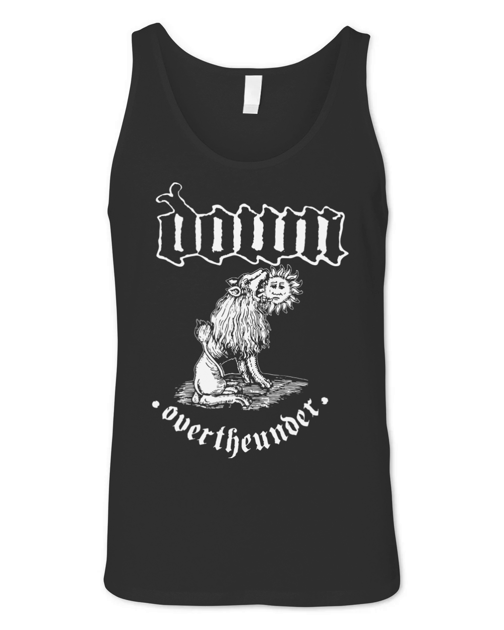 Down Band Tshirt Unisex Jersey Tank