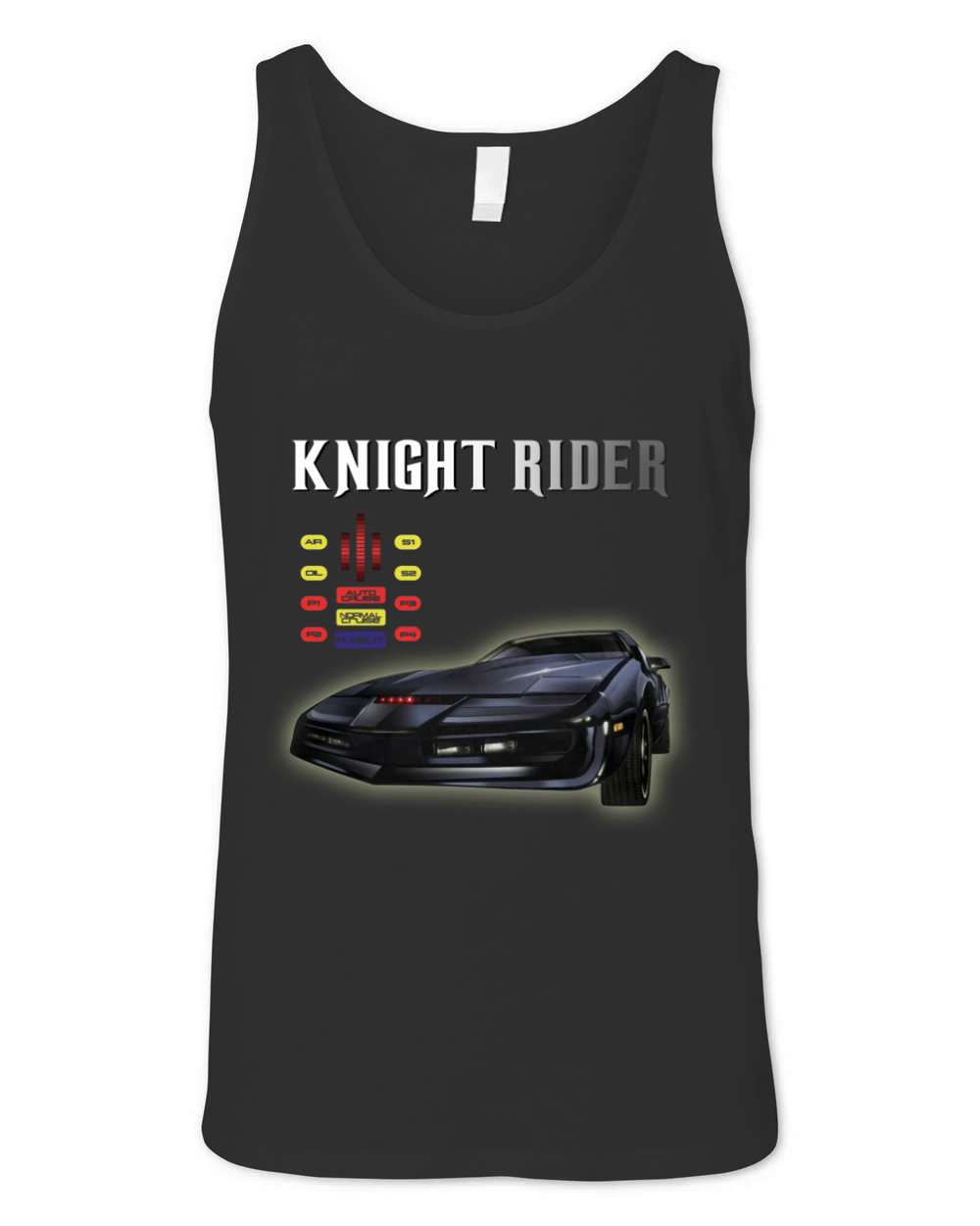 KITT - Knight Rider Unisex Jersey Tank