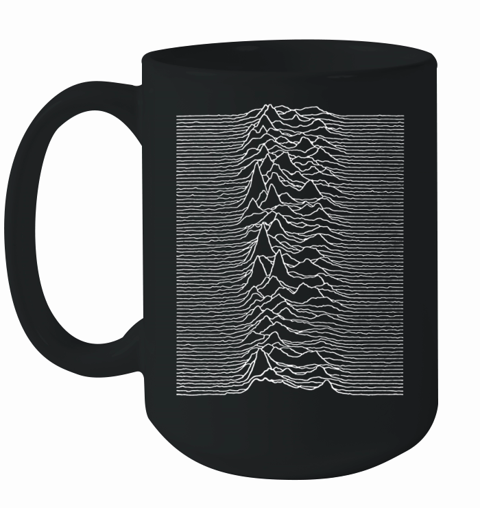 Joy Division - Unknown Pleasures - Women T Shirt Ceramic Mug