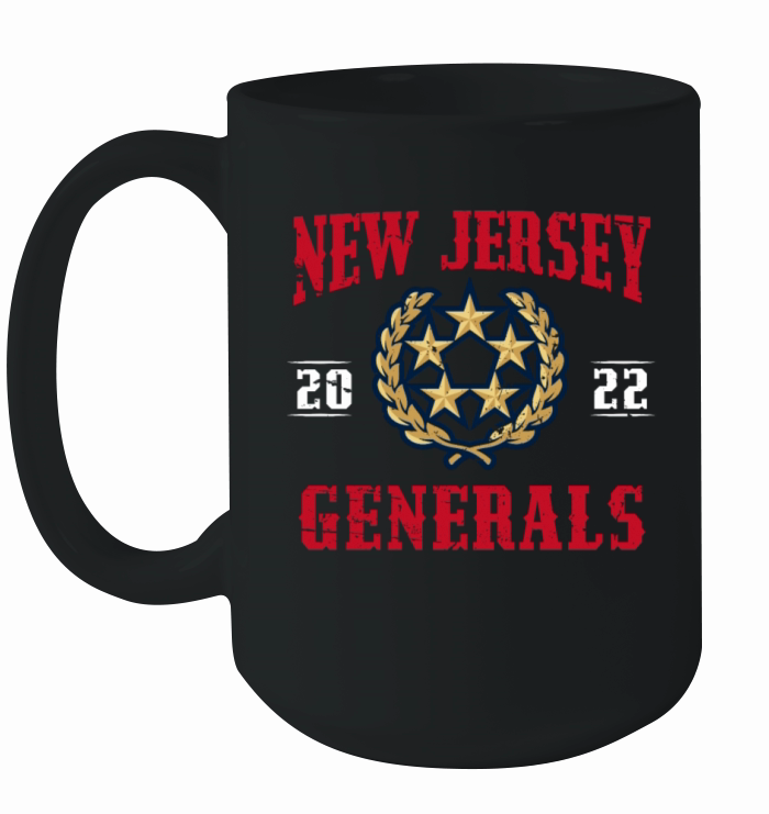 New Jersey Generals USFL 2022 Football Ceramic Mug