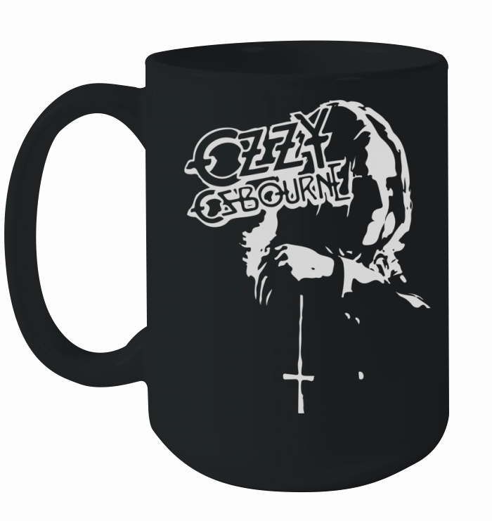 Ozzy Osbourne Prayer Black Sabbath Ceramic Mug