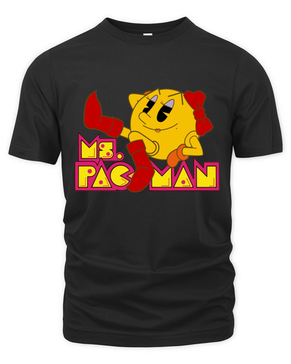 Ms. Pac Man Shirt T-Shirt Organic Unisex T-shirt