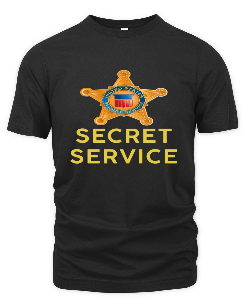 OFFICIAL SECRET SERVICE  DOUBLE SIDED Organic Unisex T-shirt