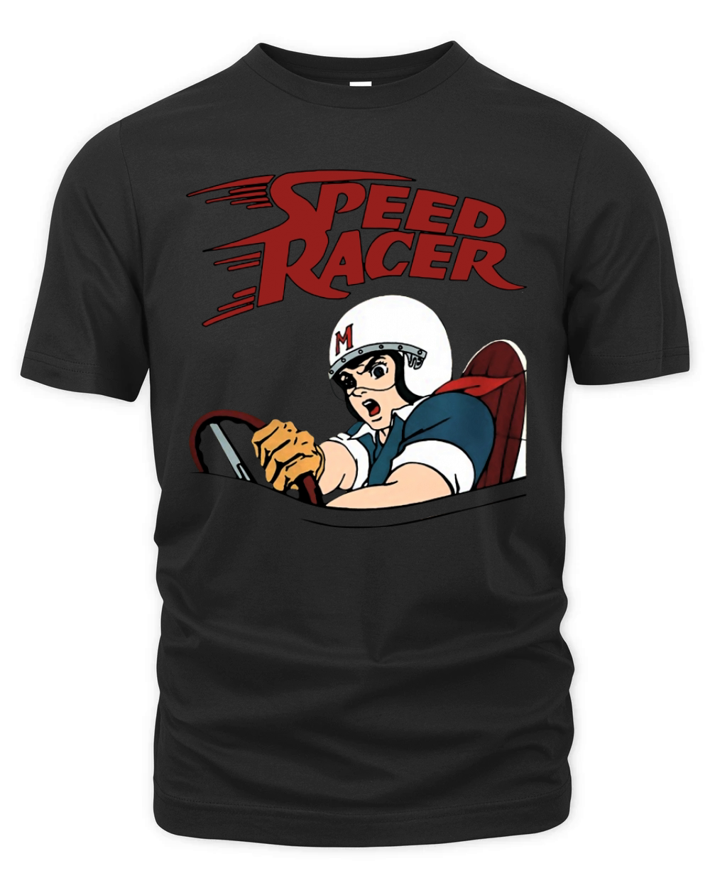 Speed Racer Vintage Retro Car Racing Organic Unisex T-shirt