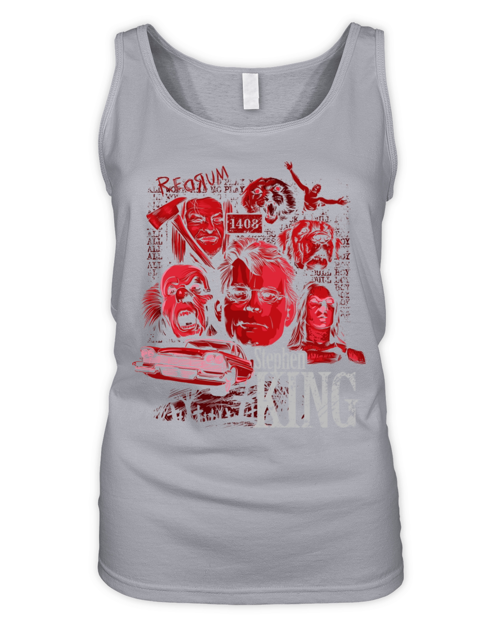 Halloween Allstar Team By Horror King Gift Organic Women's Tank Top