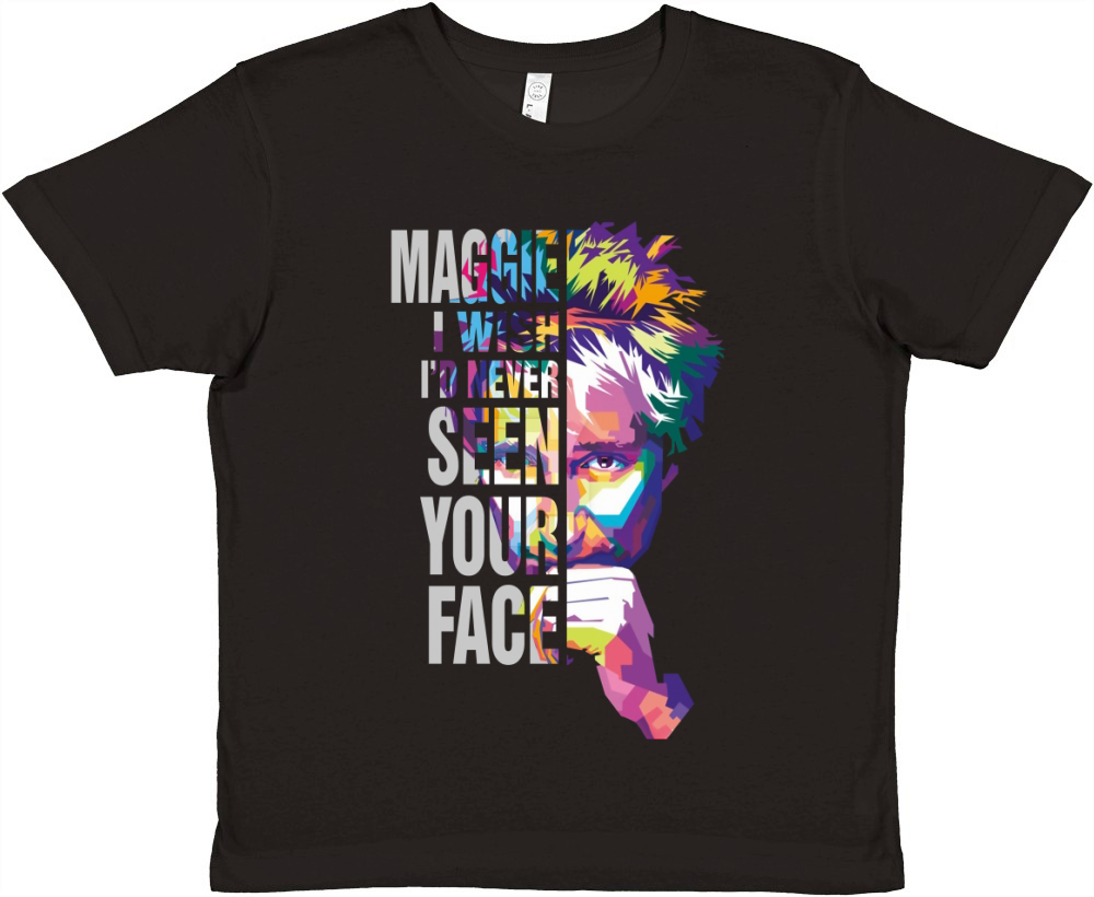 MAggie May - Ladies V-Neck Premium Kids Crewneck T-shirt